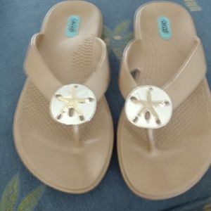 Oka B flip flops Size M